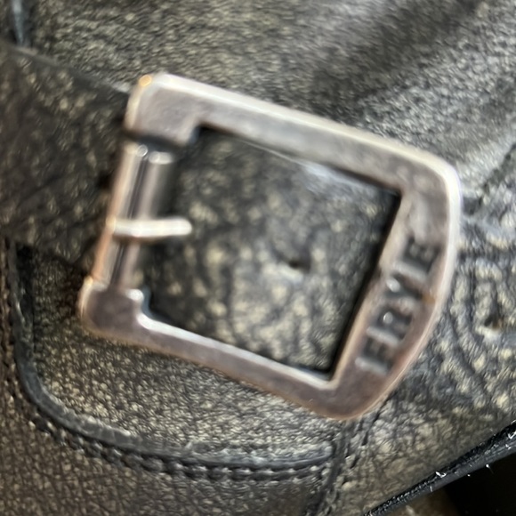 FRYE ENGINEER MOTO 7B Black/ Gold - Picture 12 of 14